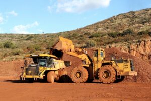 Load and haul activities in a mine pit